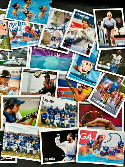 Album Completo Figurine Esselunga Super Champs Tokyo 2020 + Rookie Jannik Sinner