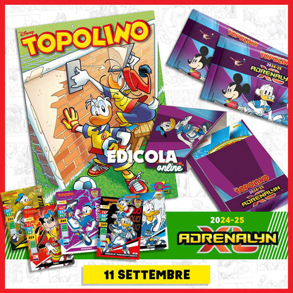 Collezione Completa TOPOLINO Adrenalyn XL 2024-25 (4 Uscite)