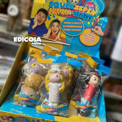 Penna con Squishy Antistress di NINNA e MATTI Squeez Pen Squeezpen Youtube Gamer