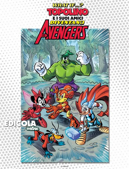 Fumetto Topolino n. 3616 - Avengers - flip cover dedicata a What if... ?