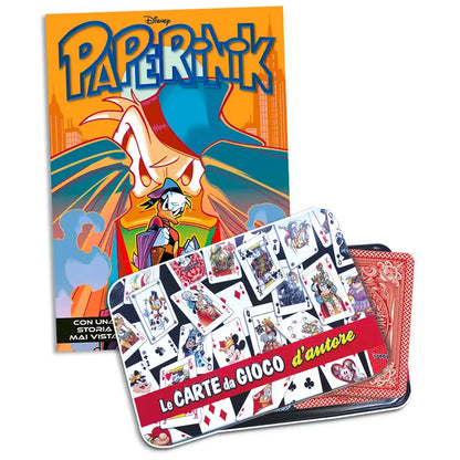 Fumetto TOPOLINO 3689 + 3690 Sigillato Edicola da Collezione + 2x Mazzo di carte 2026 Blisterato