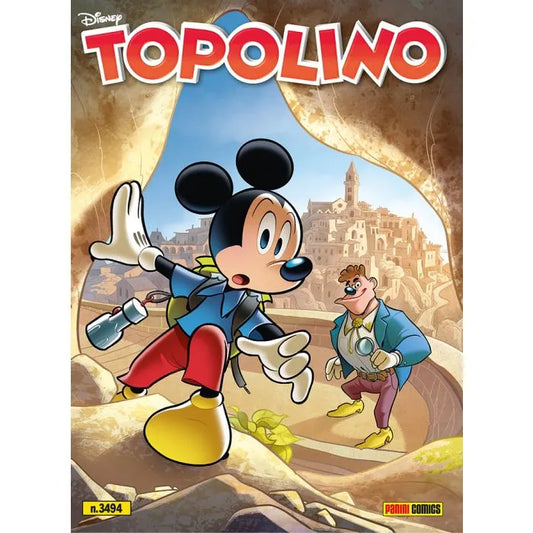 MICKEY MOUSE Comic-Heft Nr. 3494 (Geschichte der Sassi von Matera)