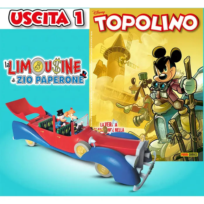 Bandes dessinées Mickey Mouse 3639 + 3640 avec gadgets : La limousine de l'Oncle Picsou