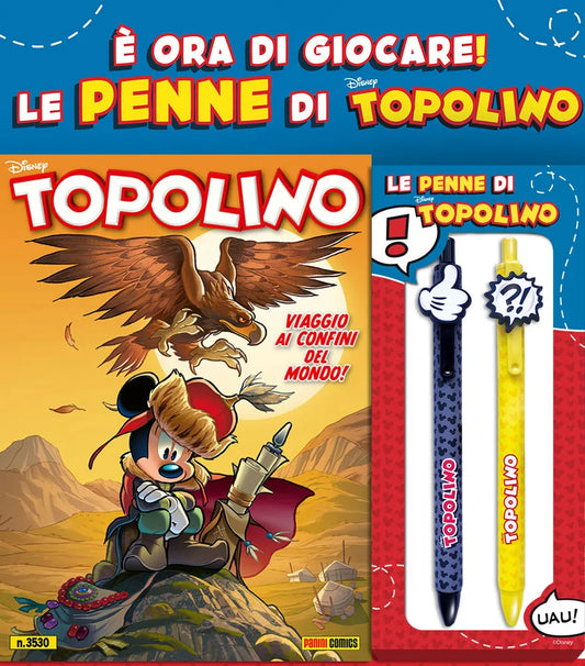 Fumetto Topolino n. 3530 Con Gadget  le Penne di Topolino