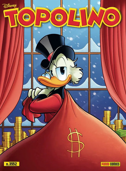 Fumetti di TOPOLINO libretto n 3552 VARIANT Natale 2023