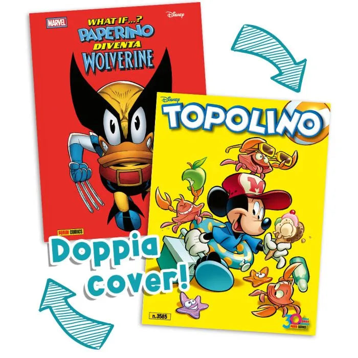 Mickey Mouse Comic 3585 Marvel Special Donald Duck wird Wolverine (Doppelcover)