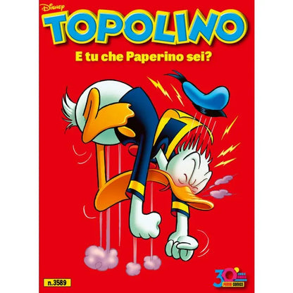 Set 2x Couverture - Mickey Mouse Comic 3589 Livret Original (heureux + en colère)