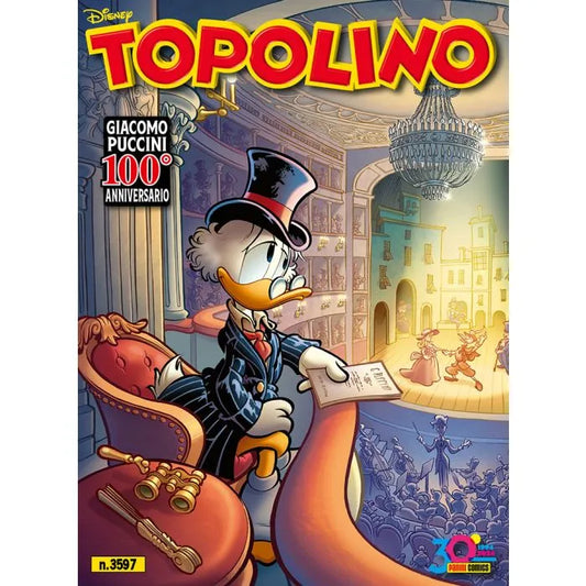 Fumetto Topolino n. 3597 - Speciale 100° Anniversario Giacomo Puccini