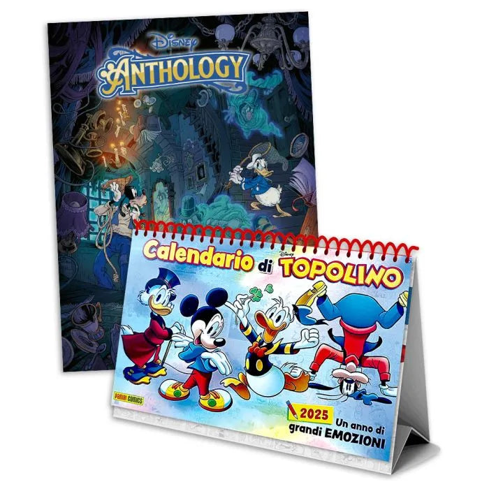 Fumetto Topolino n. 3599 + Calendario da Tavolo 2025