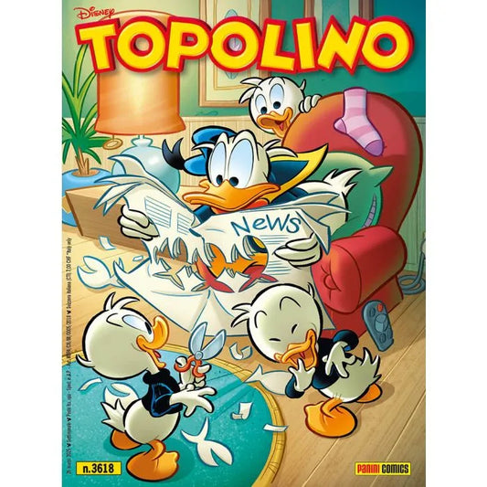 Topolino libretto n. 3618 (Storia Pesce d'Aprile)