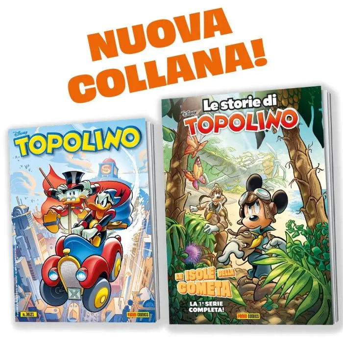 Fumetto Topolino n. 3621 + n. 1 "Le Storie di Topolino" (Nuova Collana!)
