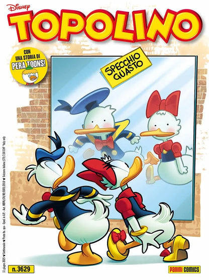 Fumetto Topolino n. 3629 - Paperino diventa Iron-man - flip cover dedicata a What if... ? (Contiene una storia di Pera Toons)