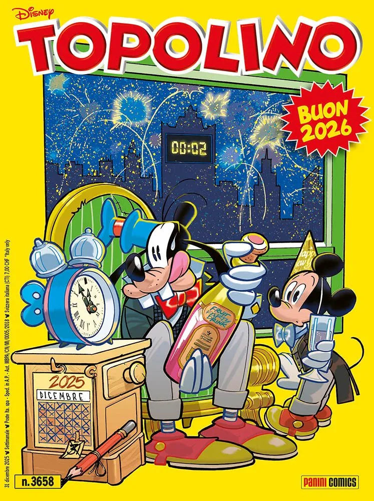 Fumetto Topolino libretto n. 3658 - Buon 2026