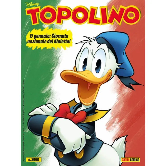 MICKEY MOUSE comic booklet no. 3660 - January 17th National Dialect Day!