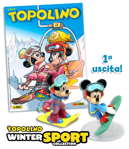 Collezione Completa 4/4 "Statuine Sport Invernali" Olimpiadi Invernali Milano–Cortina 2026,