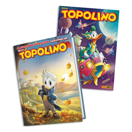 Topolino libretto n. 3667 + con Topolibro "Alessandro Manzoni Raccontato da Topolino"