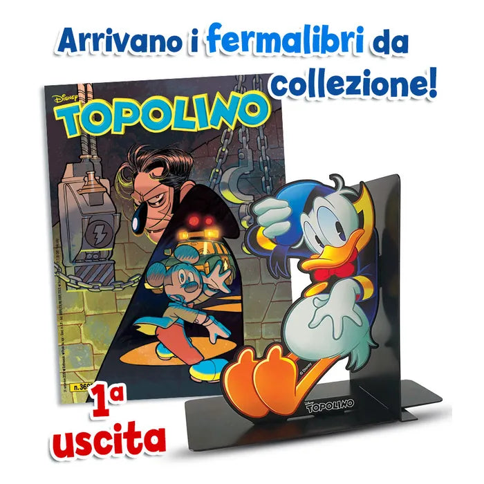 Stripovi Topolino br. 3695 i/ili 3696 s metalnim straničnicima Paje Patka i/ili Mickeyja Mousea