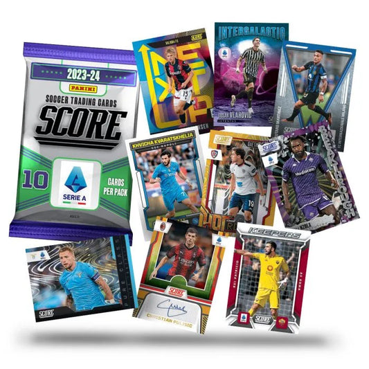 SACS de CARTES DE SCORE Serie A Panini 2023-24 Footballeurs 2024 Cartes