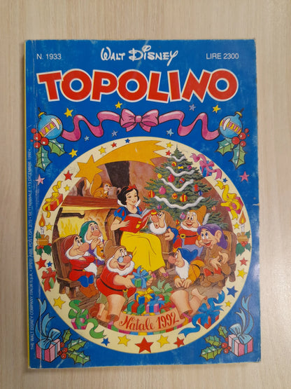 Lot de bandes dessinées Mickey Mouse, collection spéciale, livret dédié à Noël (variante)