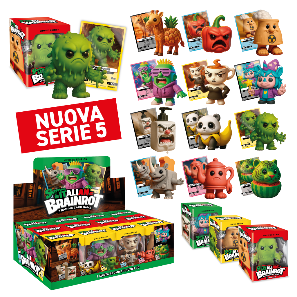 Skifidol Italian Brainrot - Serie 5 Cuties 3D 2026
