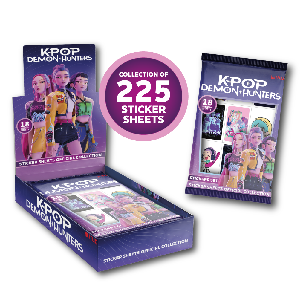 K-Pop Demon Hunters, Sticker Sheets Official Collection