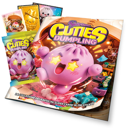 Set Album e/o bustine sigillate di Sticker Skifidol Cuties Dumpling (2026)