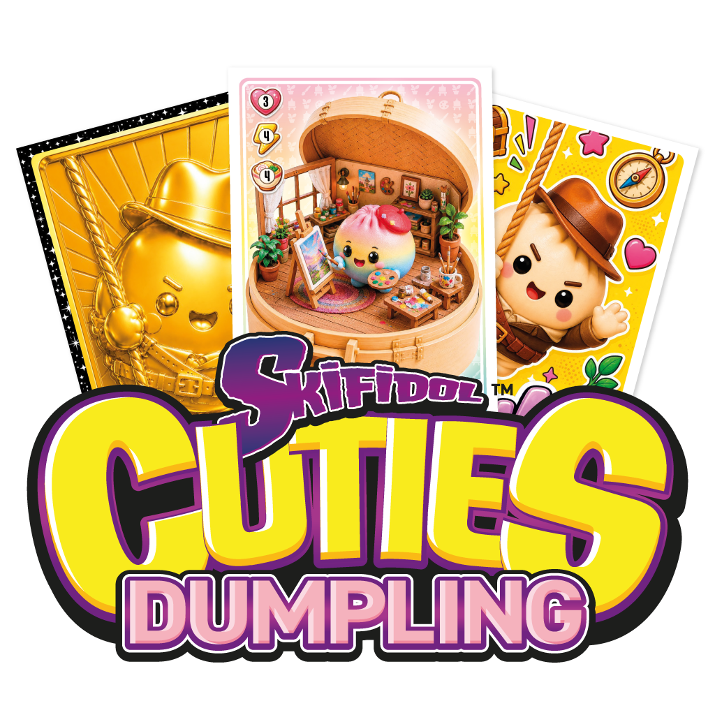 Set Album e/o bustine sigillate di Sticker Skifidol Cuties Dumpling (2026)
