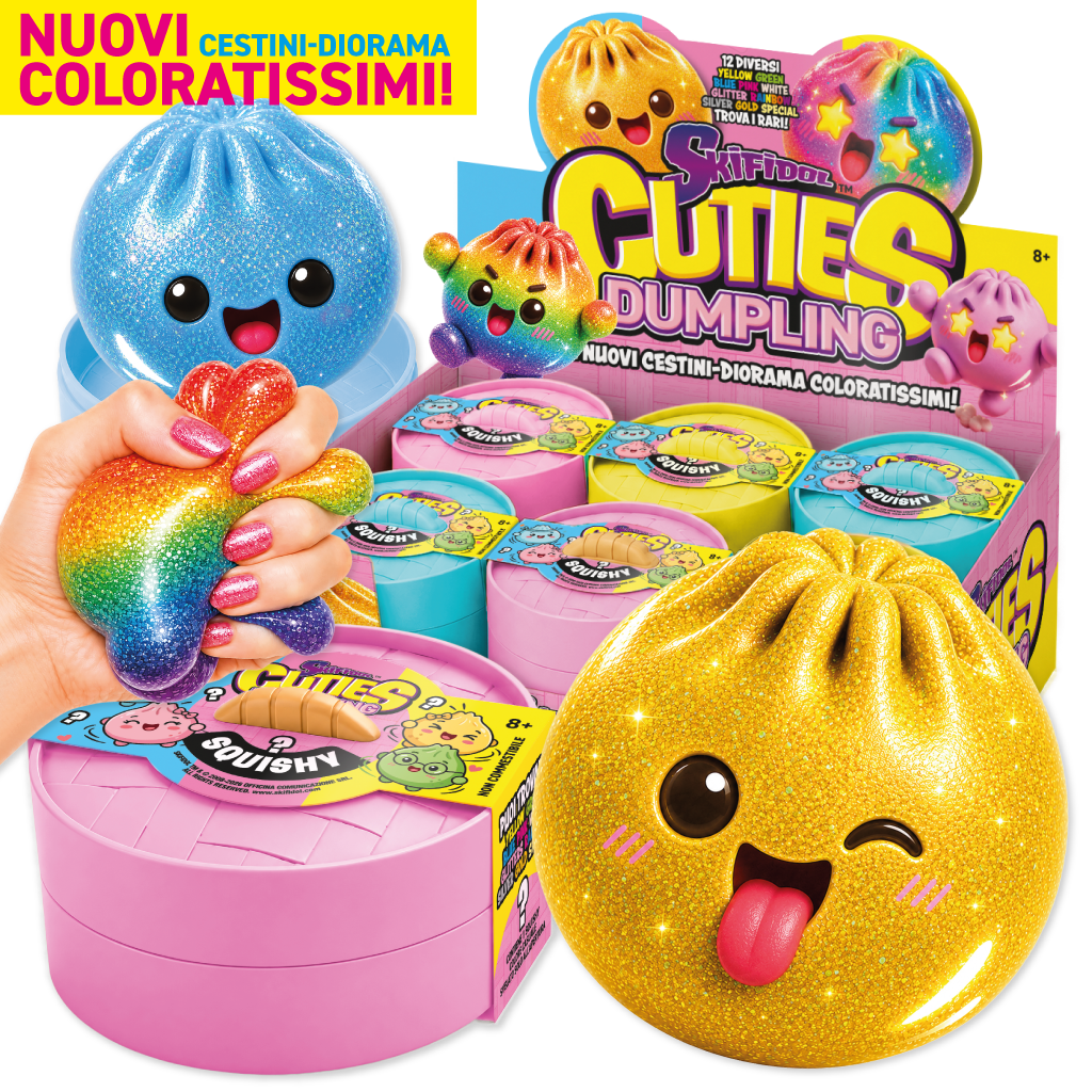 Squishy Dumpling Maxi 9,5 cm – Raviolo Kawaii Antistress