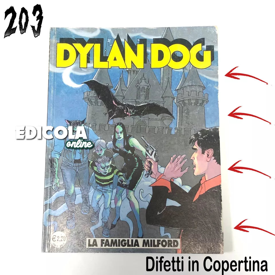 Lot original de 201 BD de Dylan Dog, première édition. Complétez votre collection !