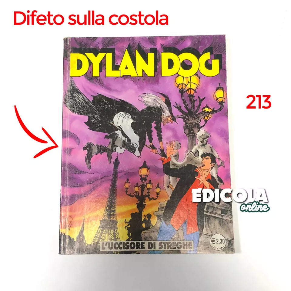 Lot original de 201 BD de Dylan Dog, première édition. Complétez votre collection !