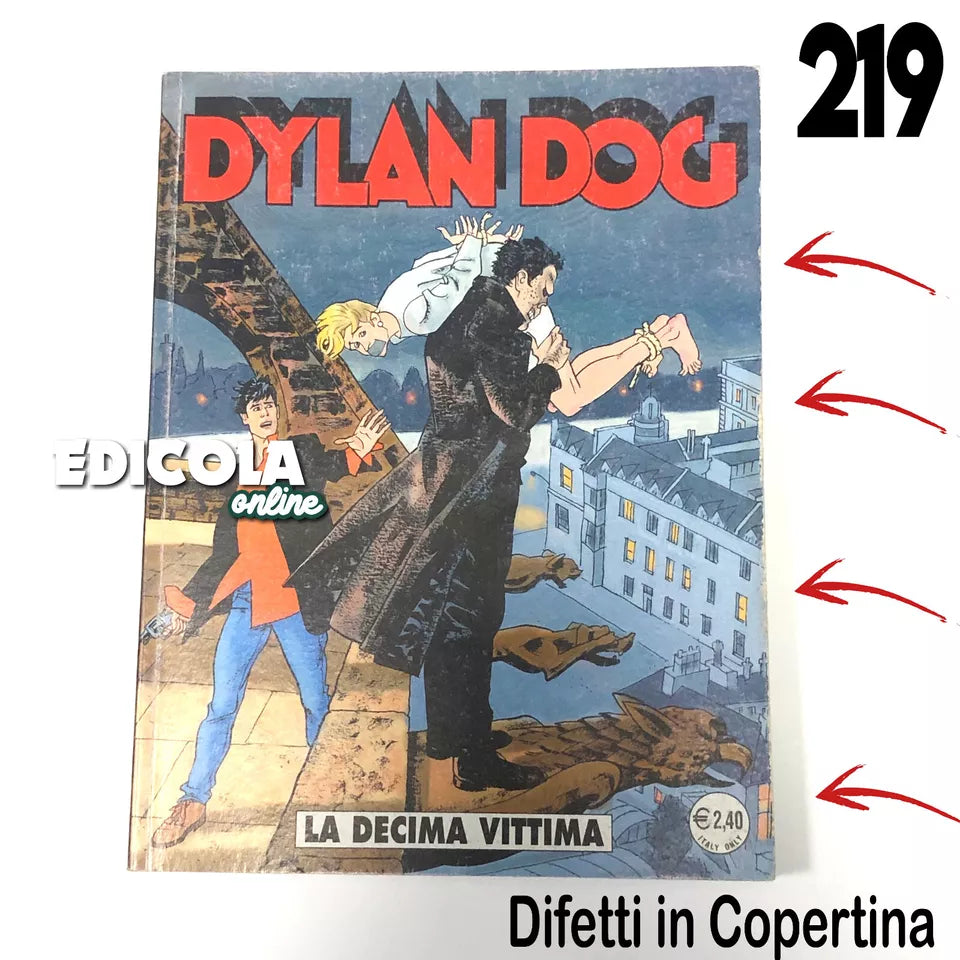 Lot original de 201 BD de Dylan Dog, première édition. Complétez votre collection !