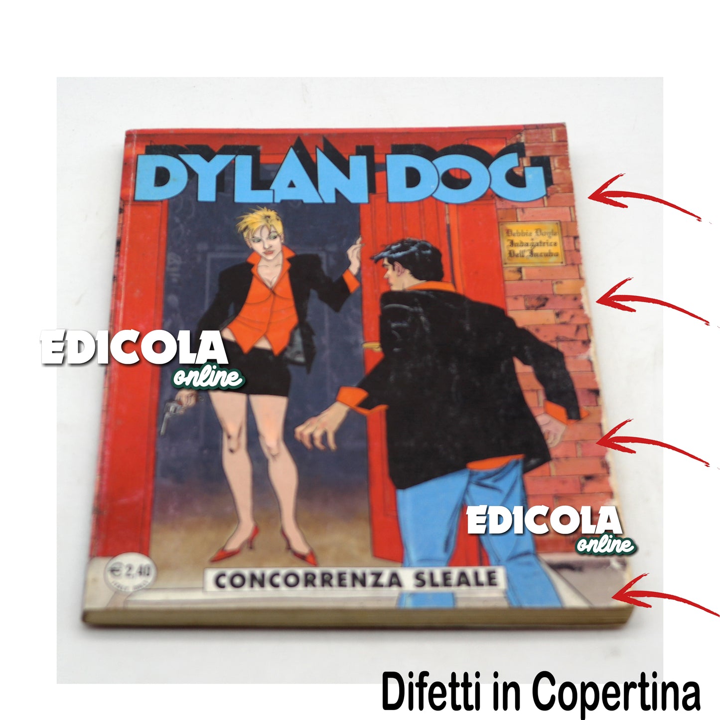 Lot original de 201 BD de Dylan Dog, première édition. Complétez votre collection !