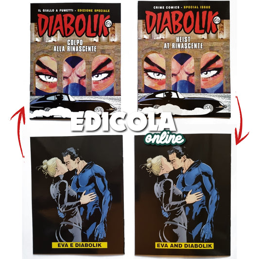 DIABOLIK COLPO ALLA RINASCENTE Comic Limited Edition 2022 Selten am Kiosk
