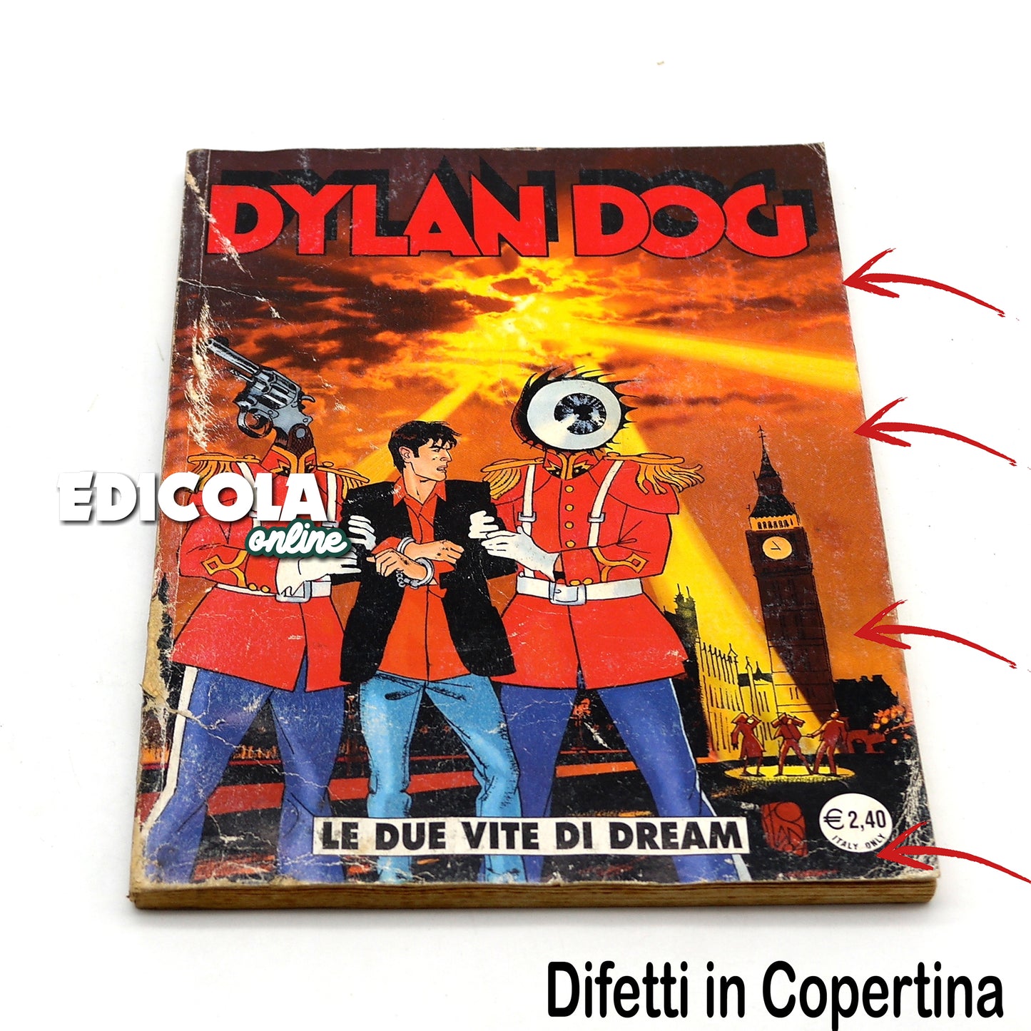 Lot original de 201 BD de Dylan Dog, première édition. Complétez votre collection !