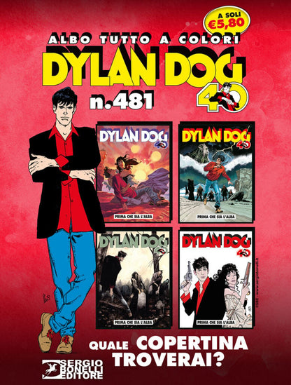 Dylan Dog 40th Anniversario 481 Blind Pack -