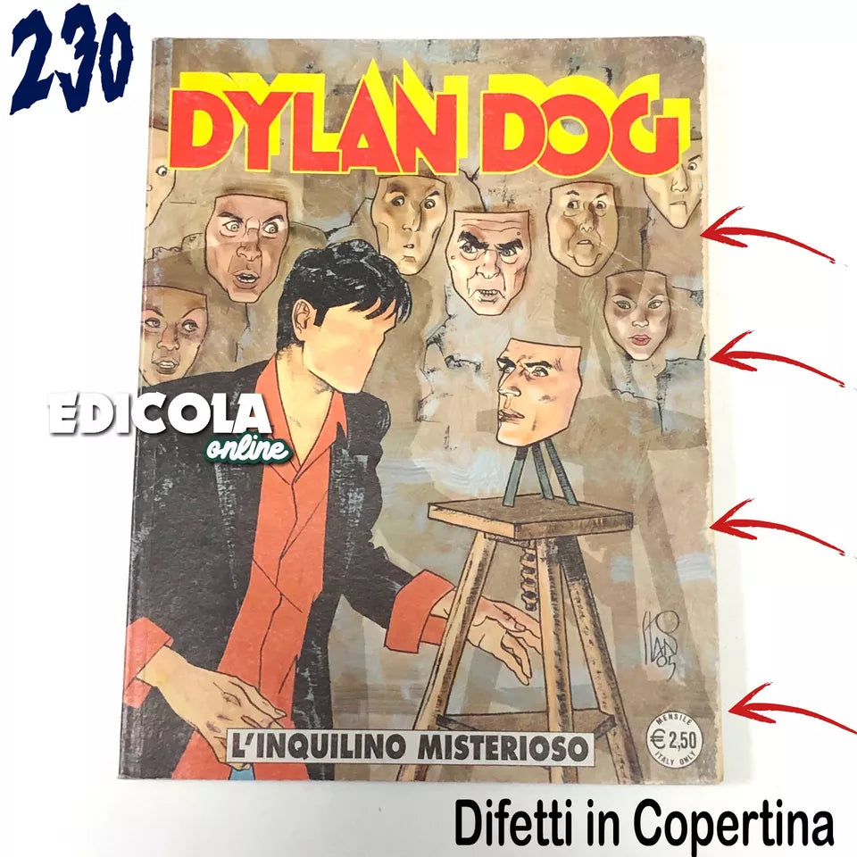 Lot original de 201 BD de Dylan Dog, première édition. Complétez votre collection !
