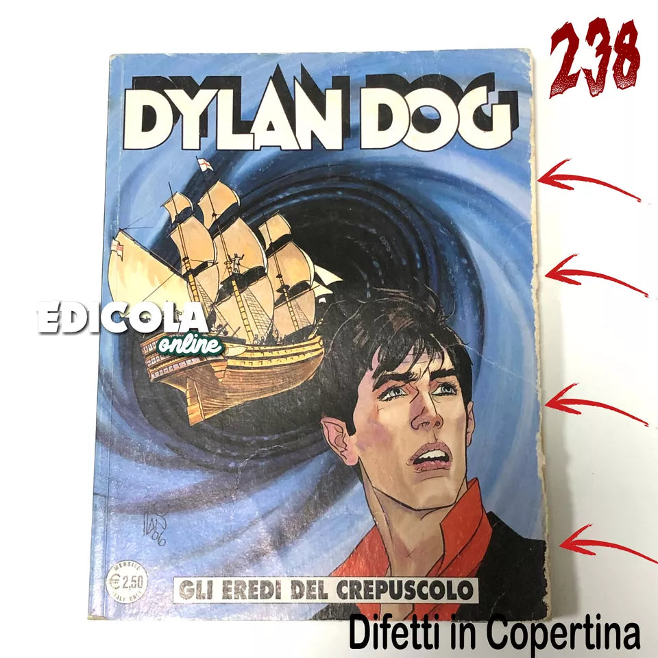 Lot original de 201 BD de Dylan Dog, première édition. Complétez votre collection !