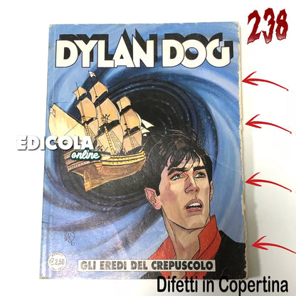 Lot original de 201 BD de Dylan Dog, première édition. Complétez votre collection !