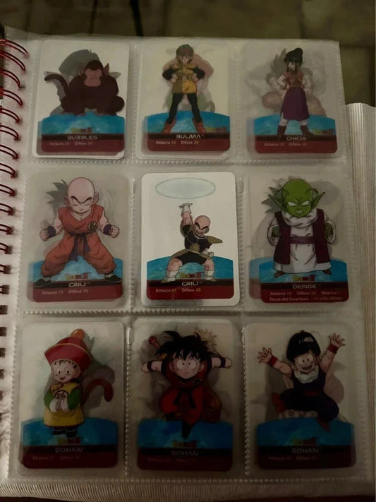 Registrator s 117 Edibas Lamincards Dragonball Z - Srebrna serija