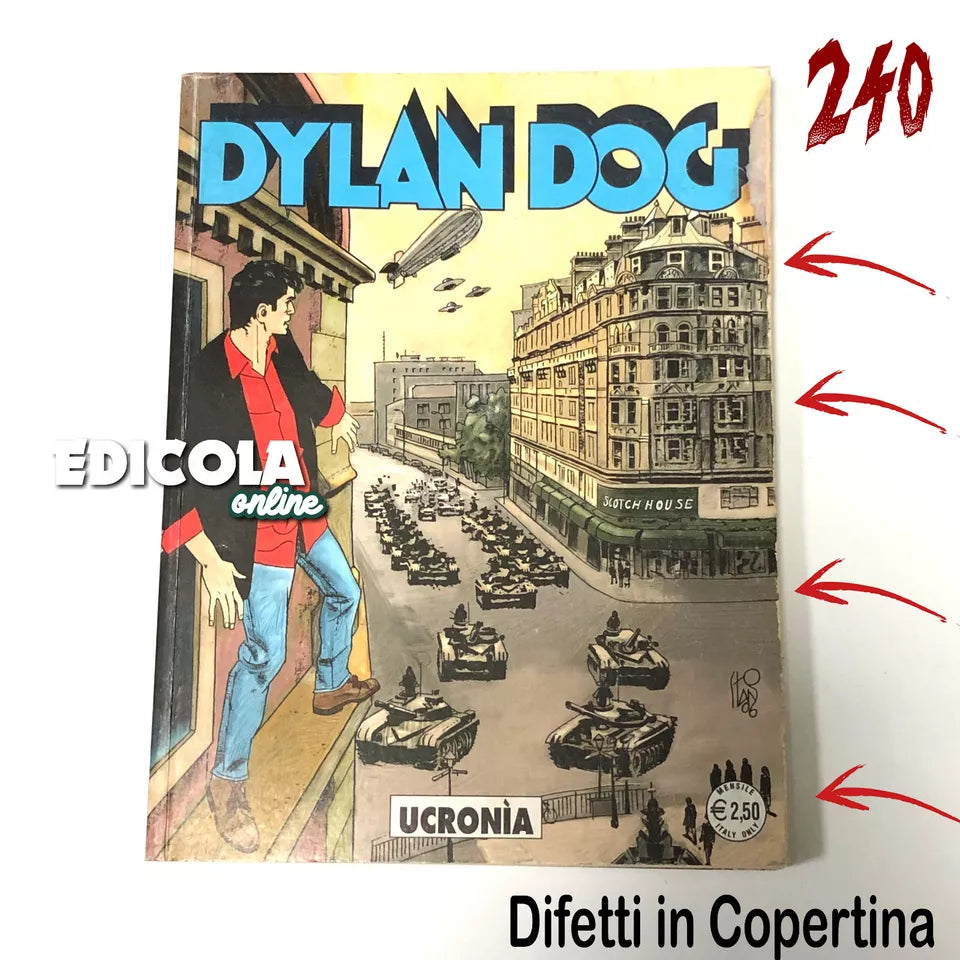 Lot original de 201 BD de Dylan Dog, première édition. Complétez votre collection !