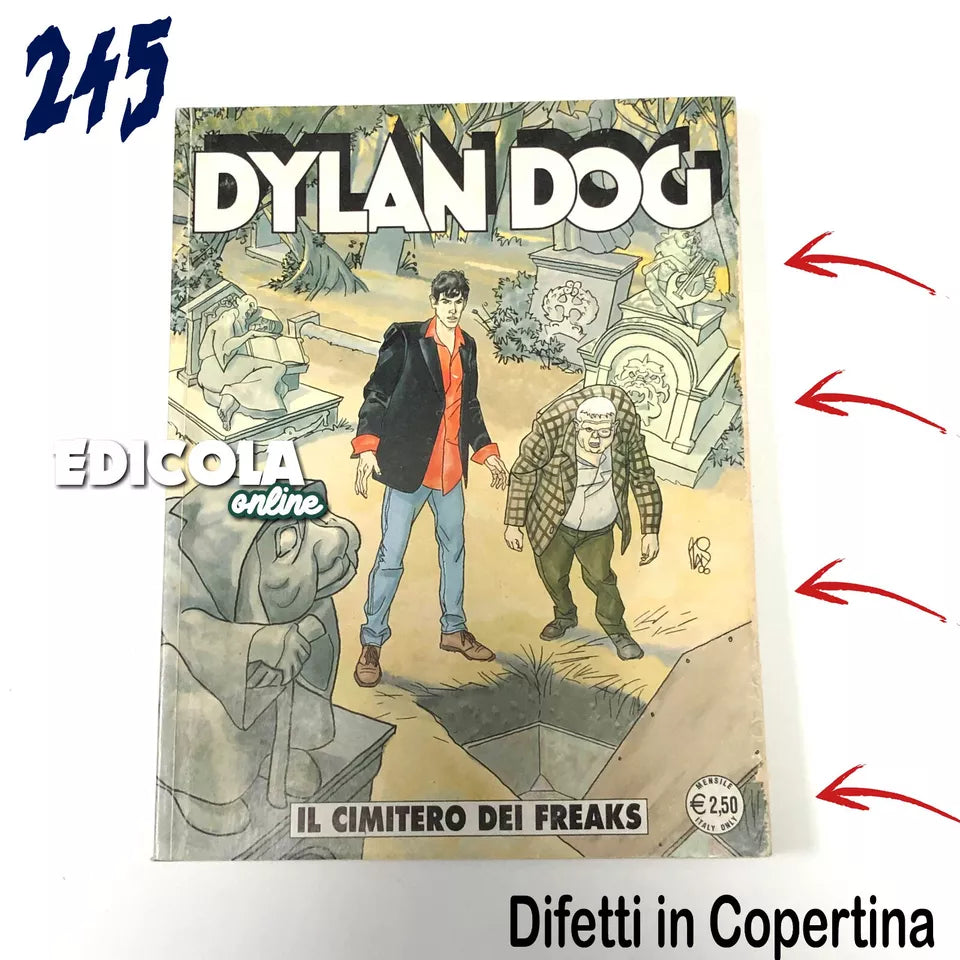 Lot original de 201 BD de Dylan Dog, première édition. Complétez votre collection !