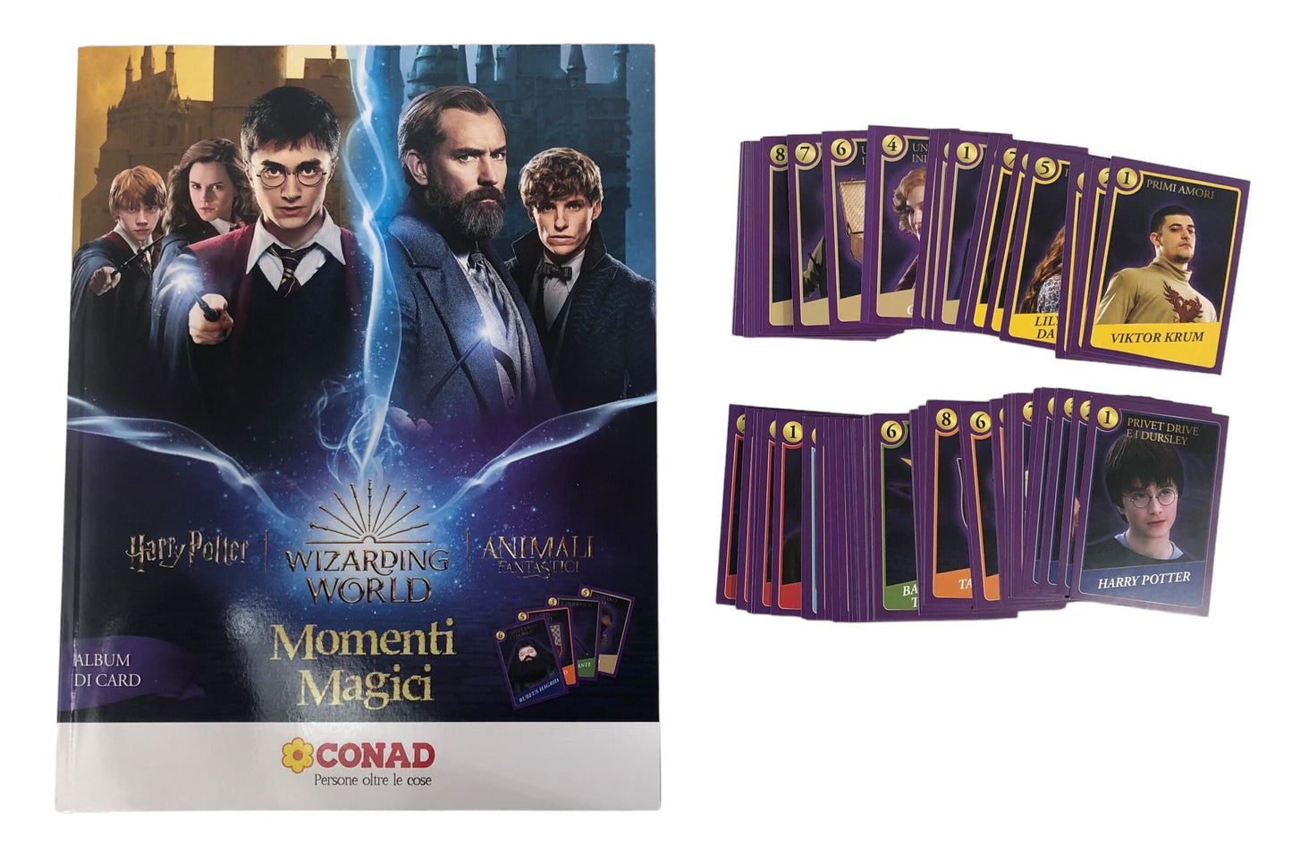 Album e/o bustine di figurine Harry Potter - Momenti Magici Conad 2024