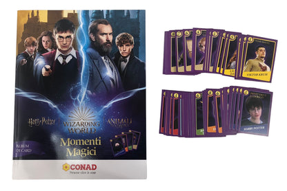 Album e/o bustine di figurine Harry Potter - Momenti Magici Conad 2024