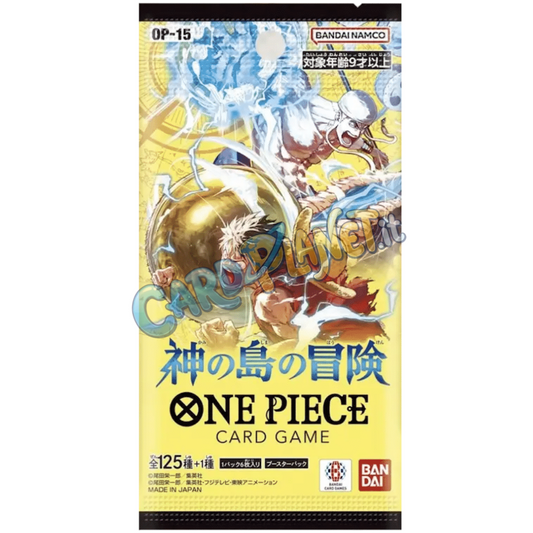 Bustina One Piece Card Game: Adventure on KAMI’s Island Booster Pack OP15 (Giapponese)