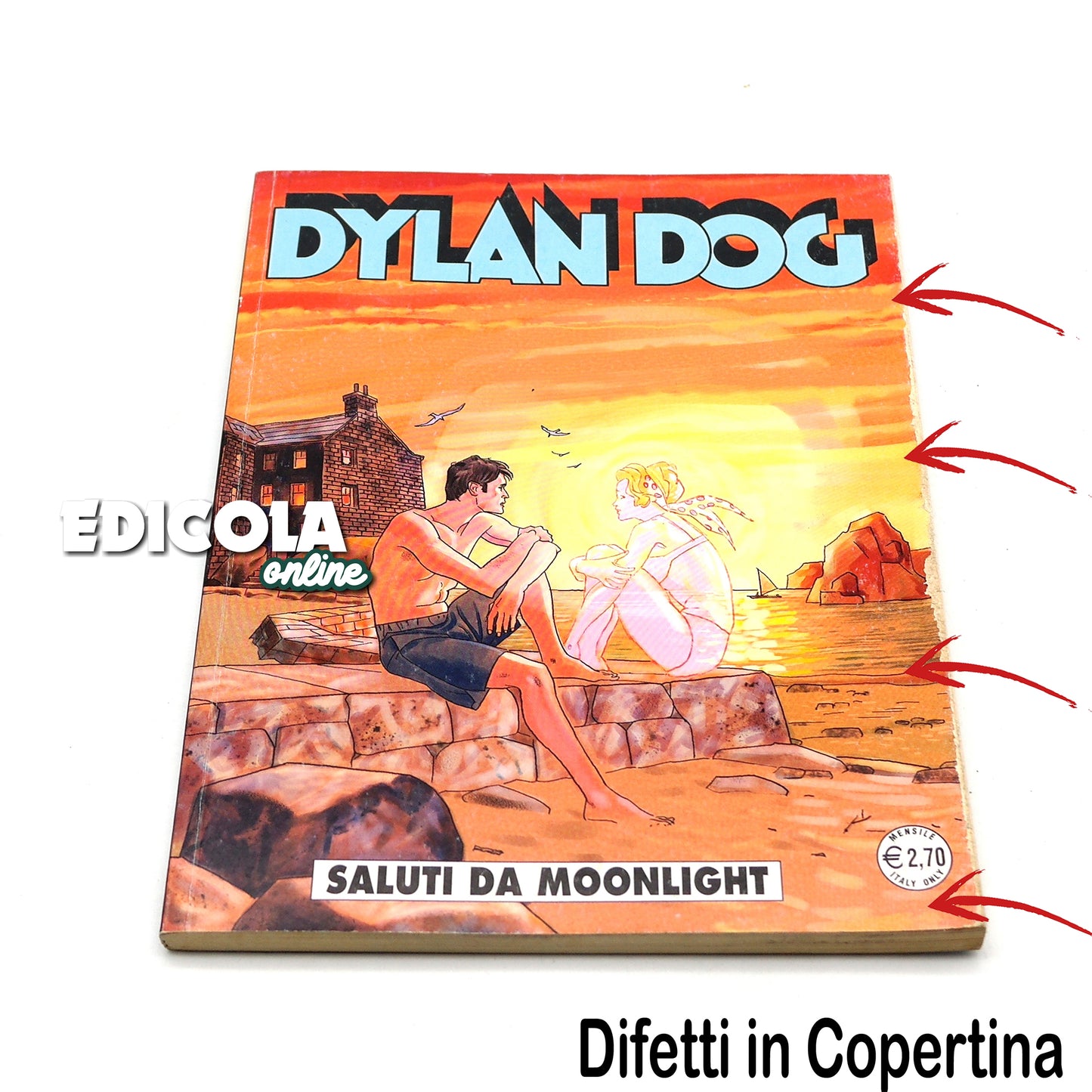 Lot original de 201 BD de Dylan Dog, première édition. Complétez votre collection !