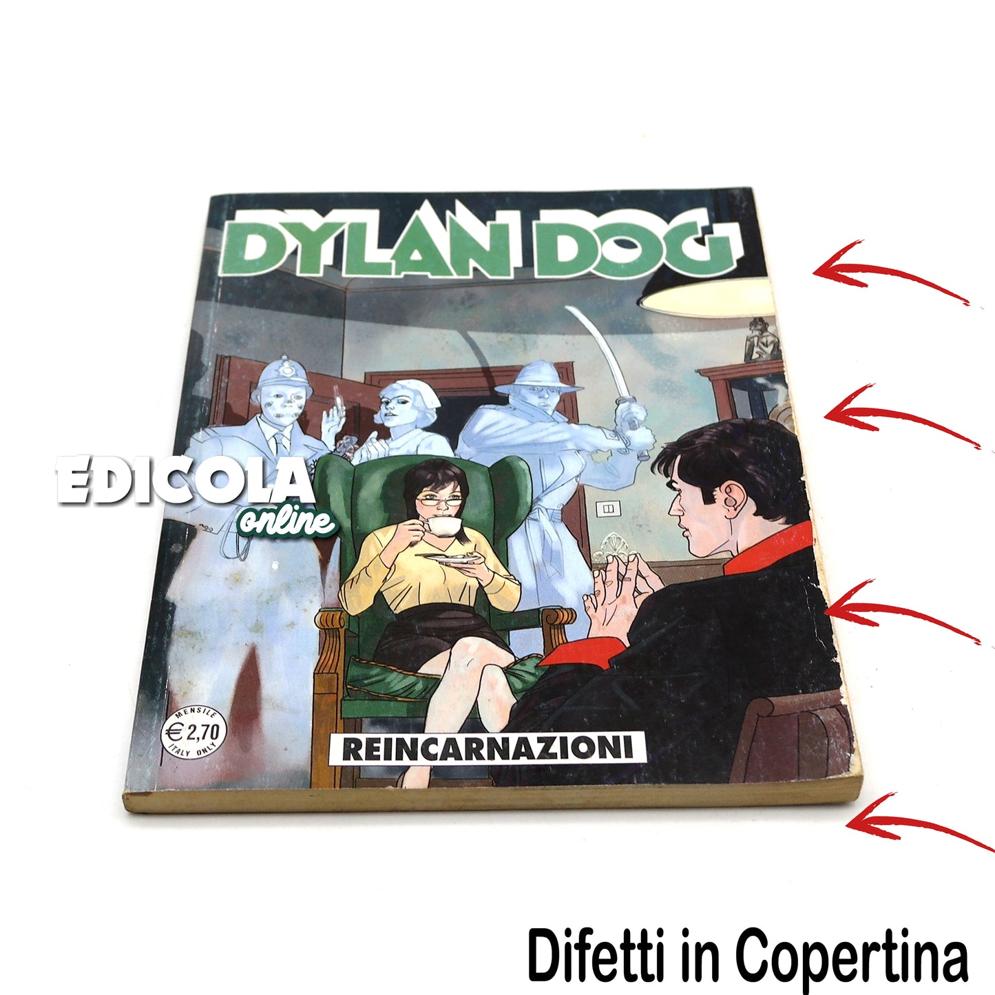 Lot original de 201 BD de Dylan Dog, première édition. Complétez votre collection !