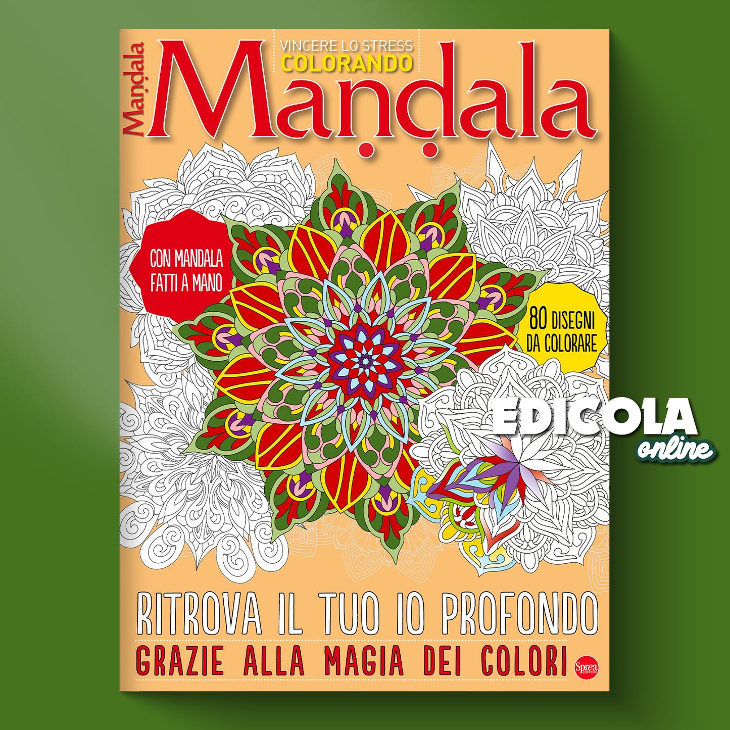Relax-Malbuch - Mandala 80 Zeichnungen