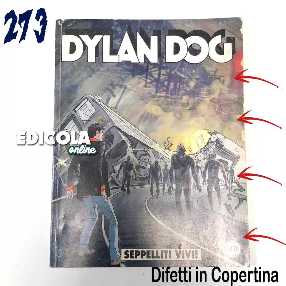 Lot original de 201 BD de Dylan Dog, première édition. Complétez votre collection !