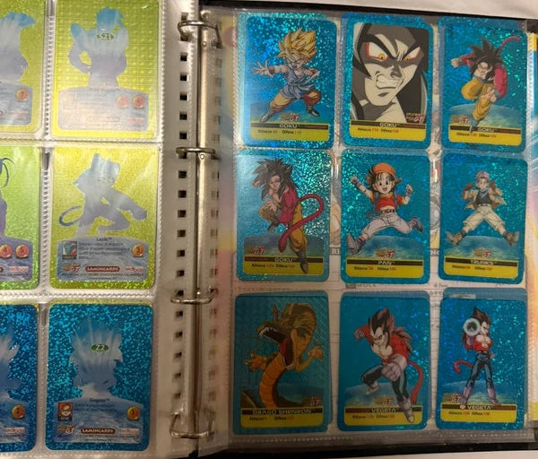 Album Completo 300/300 Cards Edibas Lamincards Dragonball GT Serie Smeraldo