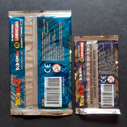 Bustine Sigillate di CARD DRAGONBALL Z - LAMINCARDS e Limited MAXI Edition Dragon Ball